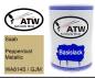 Preview: Saab, Pepperdust Metallic, WA814S / GJM: 500ml Lackdose, von ATW Autoteile West.